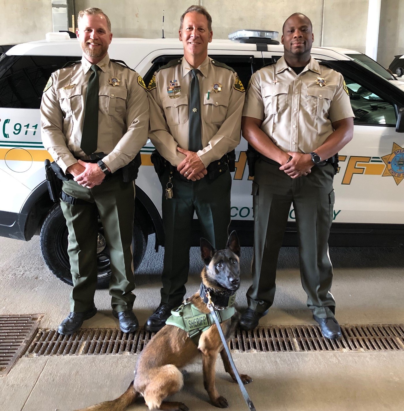 Deputies Sworn In Scott County Iowa